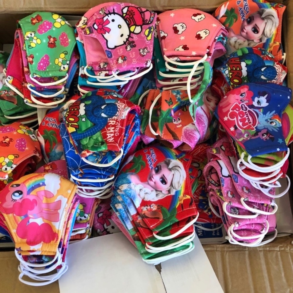 Washable children’s masks
